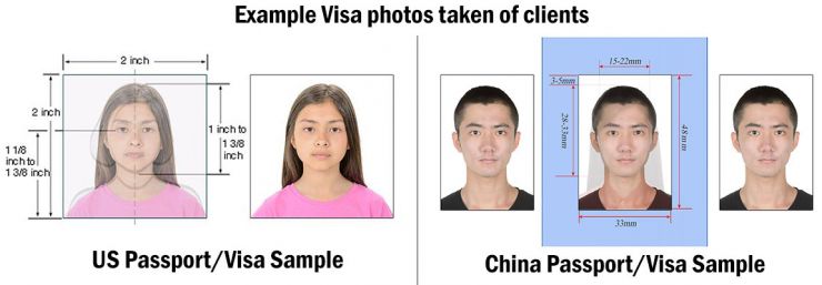 Passport/Visa Samples